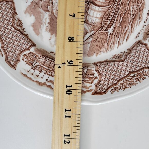 Fair Winds The Friendship of Salem Dinner Plate 10.5" - Picture 10 of 10